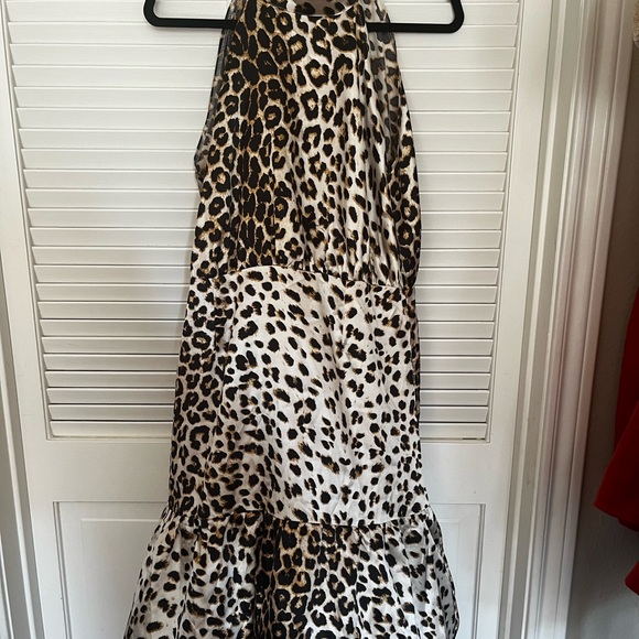 Leopard Print Dress - Picture 1 of 6